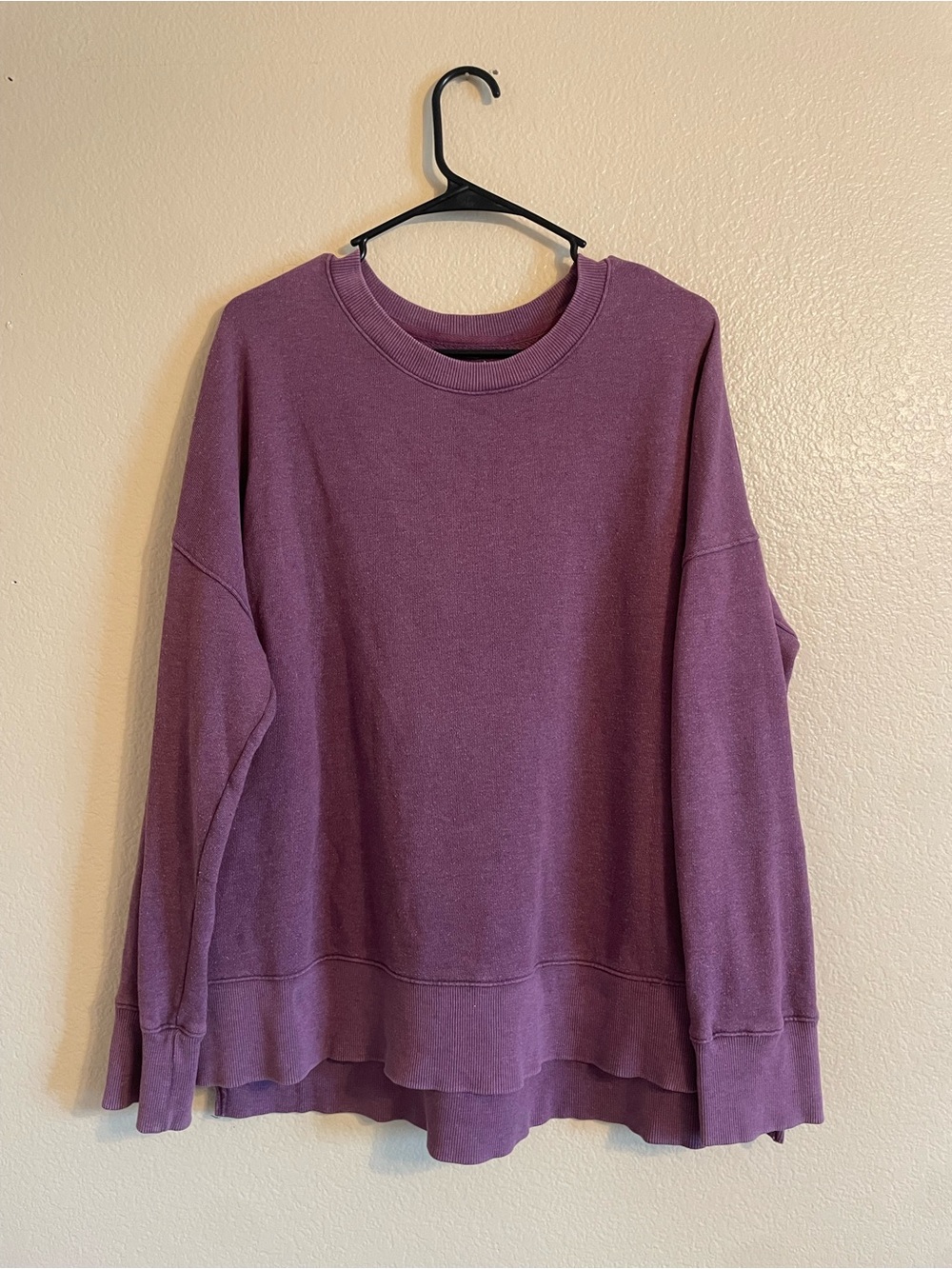 Time and Tru Maroon Pullover Sweatshirt
